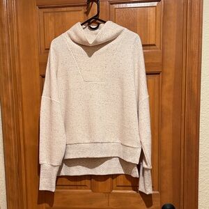 CALIA by Carrie Underwood Cream Cowl Neck Sweater size M